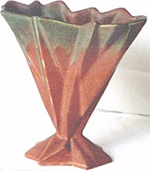 Muncie Ruba Rombic Fan Vase